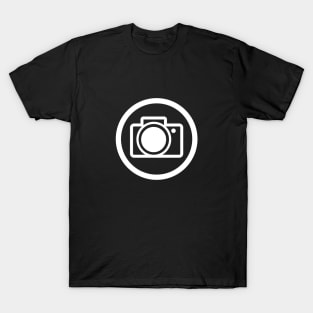 Rock Band style Photographer Icon T-Shirt